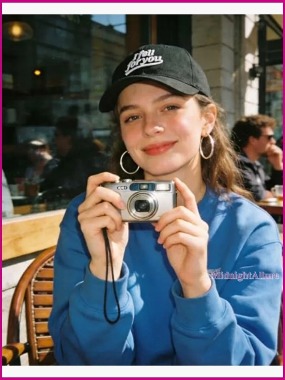 I Fell for You Embroidered Dad Hat with Adjustable Strap